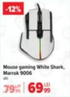 Mouse gaming White Shark, Marrok 9006