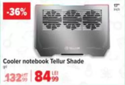 Cooler notebook Tellur Shade