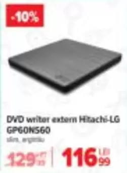 DVD writer extern GP60NS60