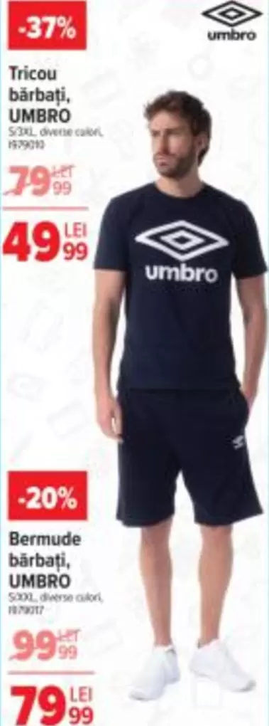 Tricou bărbați, UMBRO or Bermude barbați, UMBRO