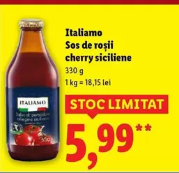 Sos de roşii cherry siciliene