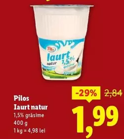 Iaurt natur