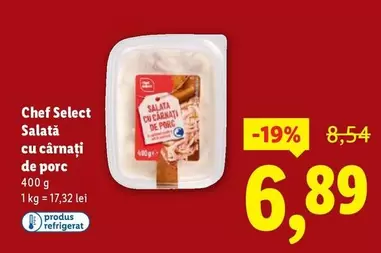 Salată cu cârnaţi de porc