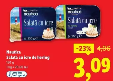 Salată cu icre de hering