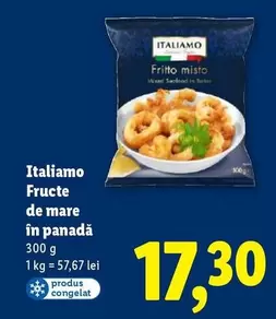 Fructe de mare în panadă