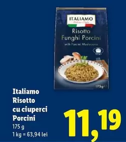 Risotto cu ciuperci Porcini