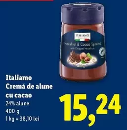 Cremă de alune cu cacao