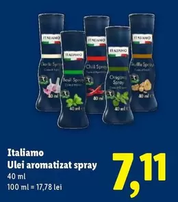 Ulei aromatizat spray