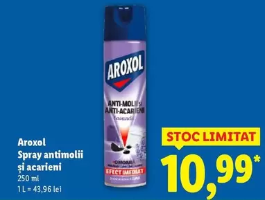 Spray antimolii și acarieni