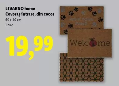 Covoras intrare, din cocos