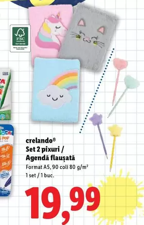 Set 2 pixuri / Agenda flauşată