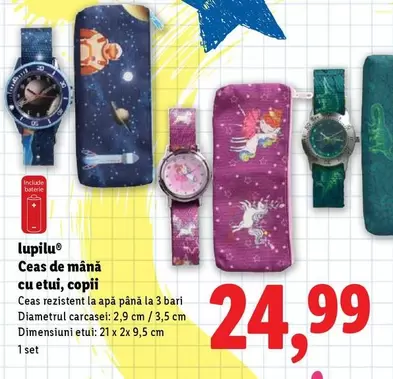 Ceas de mână cu etui, copii