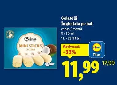 Înghețată pe băț