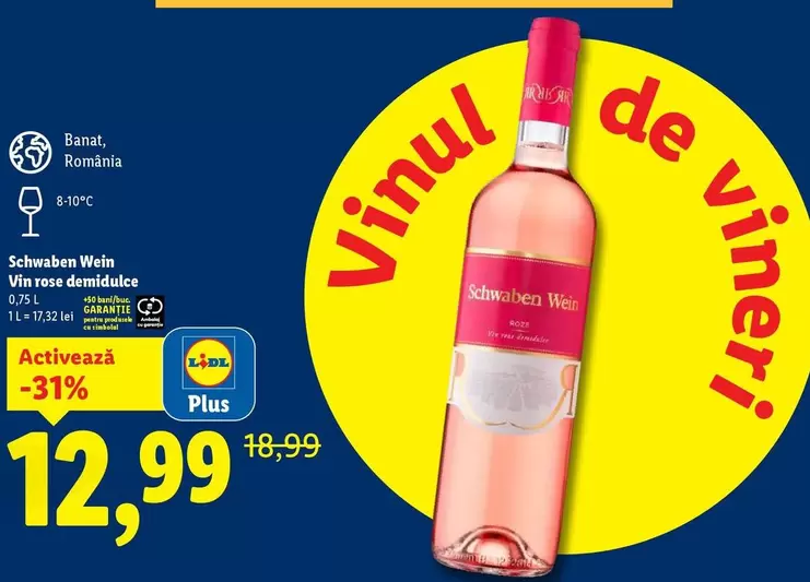 Vin rose demidulce