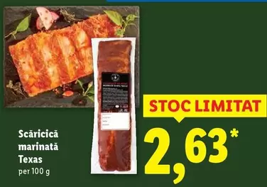 Scăricică marinată Texas