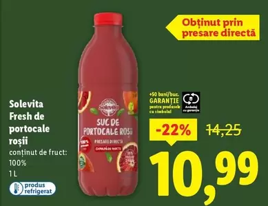 Fresh de portocale roşii