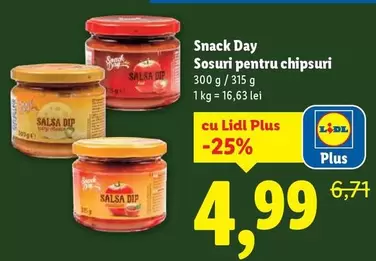 Sosuri pentru chipsuri