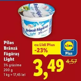 Brânză Făgăraş Light