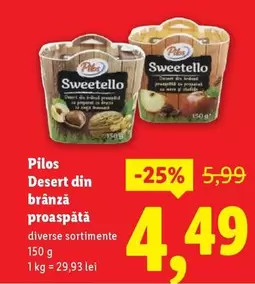 Desert din brânză proaspătă