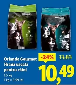 Gourmet Hrană uscată pentru câini