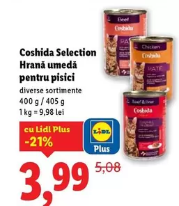 Coshida Selection Hrană umedă pentru pisici