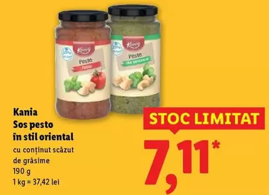 Sos pesto în stil oriental