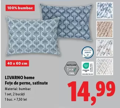 Fețe de perne, satinate
