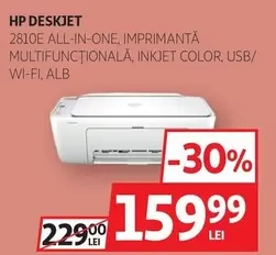 Hp - 2810E ALL-IN-ONE, IMPRIMANTĂ MULTIFUNCŢIONALĂ, INKJET COLOR, USB/ WI-FI, ALB