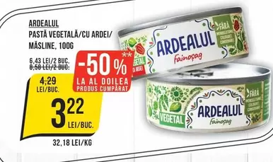 PASTĂ VEGETALĂ CU ARDEI/MASLINE
