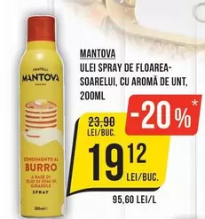 ULEI SPRAY DE FLOAREA-SOARELUI, CU AROMĂ DE UNT