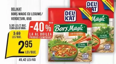BORS MAGIC CU LEGUME/VERDEŢURI