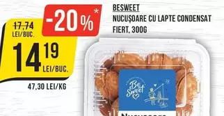 NUCUȘOARE CU LAPTE CONDENSAT