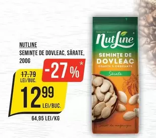 Nutline - SEMINŢE DE DOVLEAC, SĂRATE