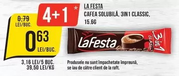 CAFEA SOLUBILĂ, 3IN1 CLASSIC