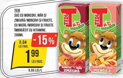 SUC CU MORCOVI, MAR ŞI ZMEURA/MORCOVI ŞI FRUCTE, CU MIERE/MORCOVI ȘI FRUCTE