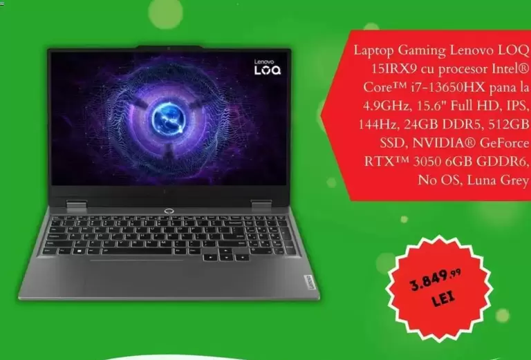 Lenovo - LOQ 15IRX9