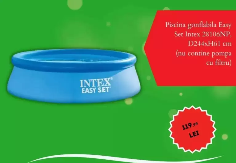 gonflabila Easy Set Intex 28106NP