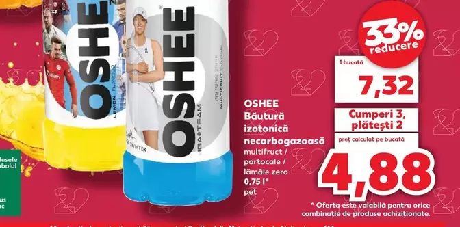 Bautură izotonică necarbogazoasă multifruct/portocale/lămâie zero