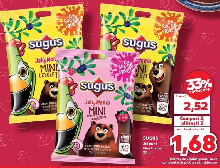 Jeleuri Mini Ursuleți