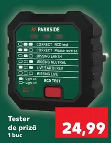 Tester de priză