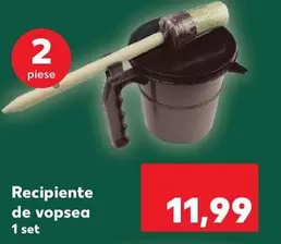 Recipiente de vopsea