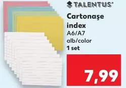 Cartonașe index A6/A7