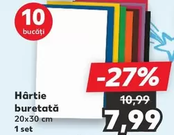 Hârtie buretată