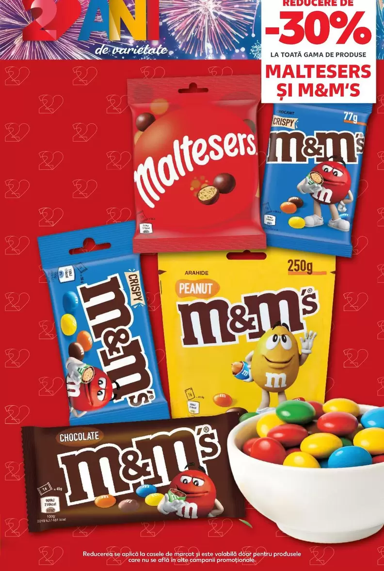 MALTESERS ȘI M&M'S