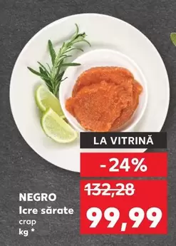Icre sărate crap