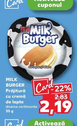 MILK BURGER
