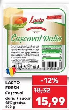 Dalia - Caşcaval dalia / rucăr