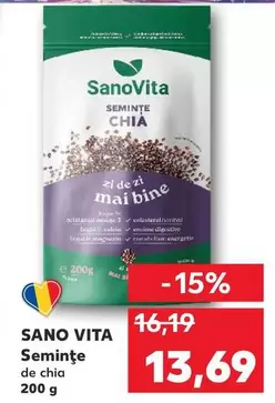 Sano Vita - Seminţe de chia