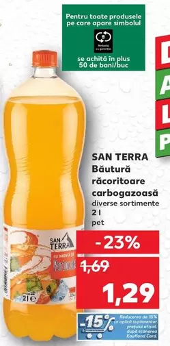 Băutură răcoritoare carbogazoasă