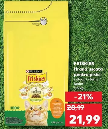 Purina - Hrană uscată pentru pisici Indoor/sterile./Junior